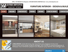 Tablet Screenshot of citraartistic.com